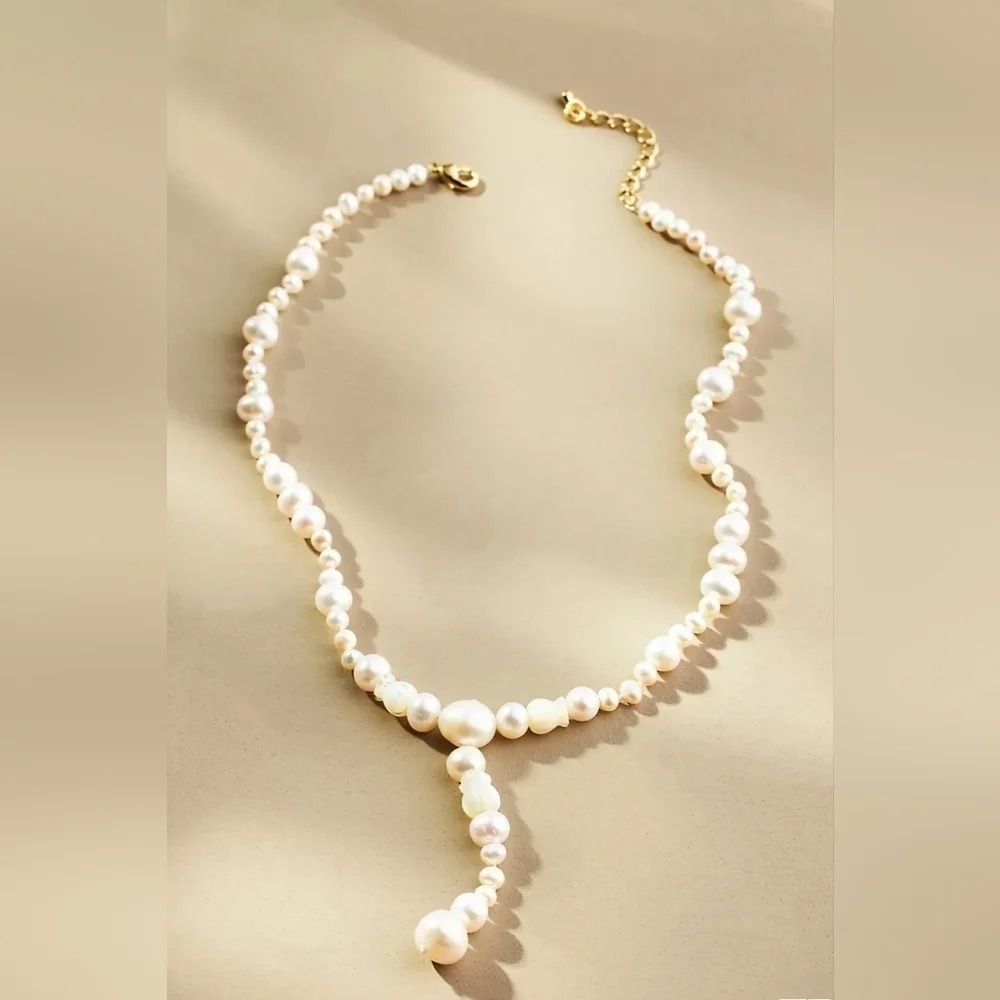 Anthropologie, Reliquia Batalha, Layered Pearl Necklace -NWOT‎ - Picture 4 of 9